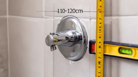 bateria prysznicowa podtynkowa wysokość montażu