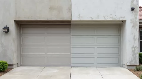 Brama garażowa przed czy po tynkach