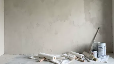 czym pomalować tynk cementowo wapienny