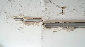 grubość tynku na suficie