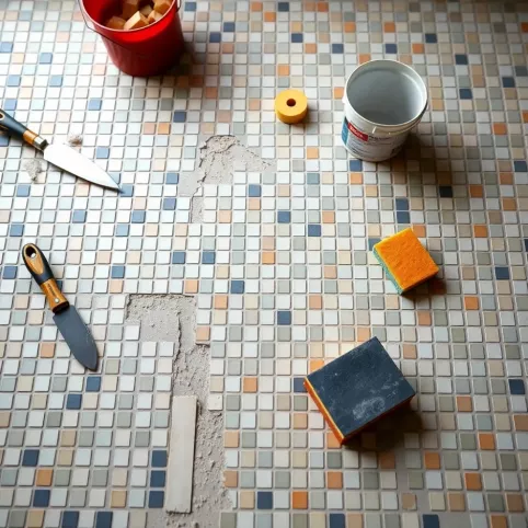 Jak kłaść mozaikę na podłodze