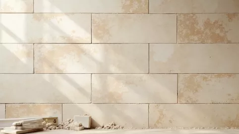 jak polozyc trawertyn na scianie