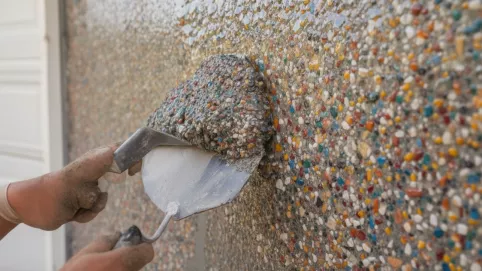 jak położyć tynk żywiczny