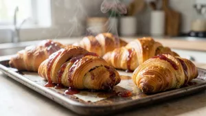 jak zrobić rogaliki z marmoladą