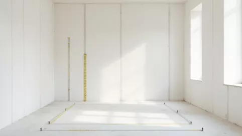 Kalkulator powierzchni ścian do tynkowania