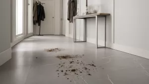 Marmolit w przedpokoju