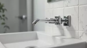 montaż baterii podtynkowej