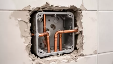 Montaż baterii podtynkowej prysznicowej