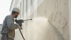 natrysk tynków elewacyjnych