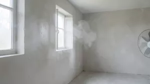 suszenie tynków gipsowych