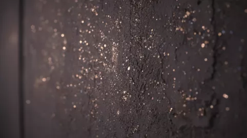 Tynk dekoracyjny z brokatem