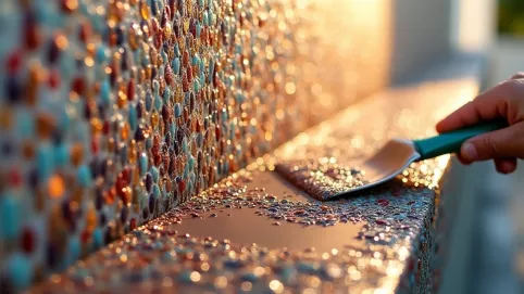 tynk mozaikowy nakładanie