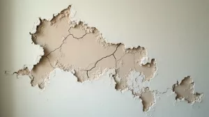 tynk odpada od ściany