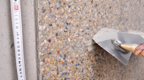 tynk żywiczny wydajność