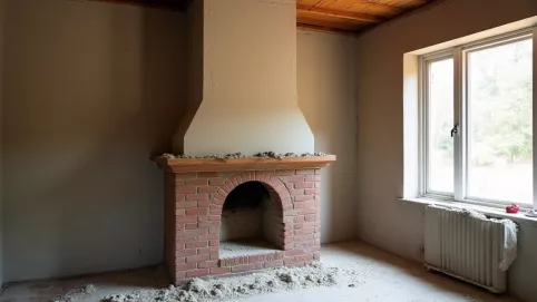 Tynkowanie komina wewnątrz domu
