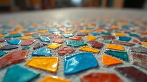 Układanie mozaiki artystycznej