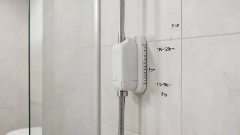 wysokość montażu baterii prysznicowej podtynkowej