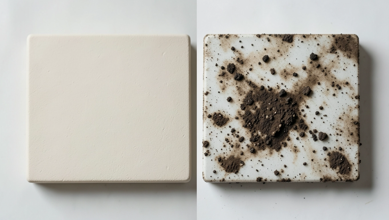 Trwałość tynku silikonowego na zabrudzenia