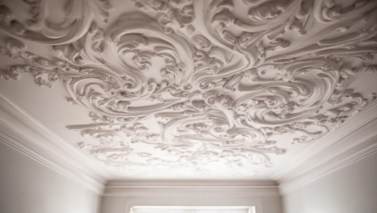 tynk dekoracyjny na suficie