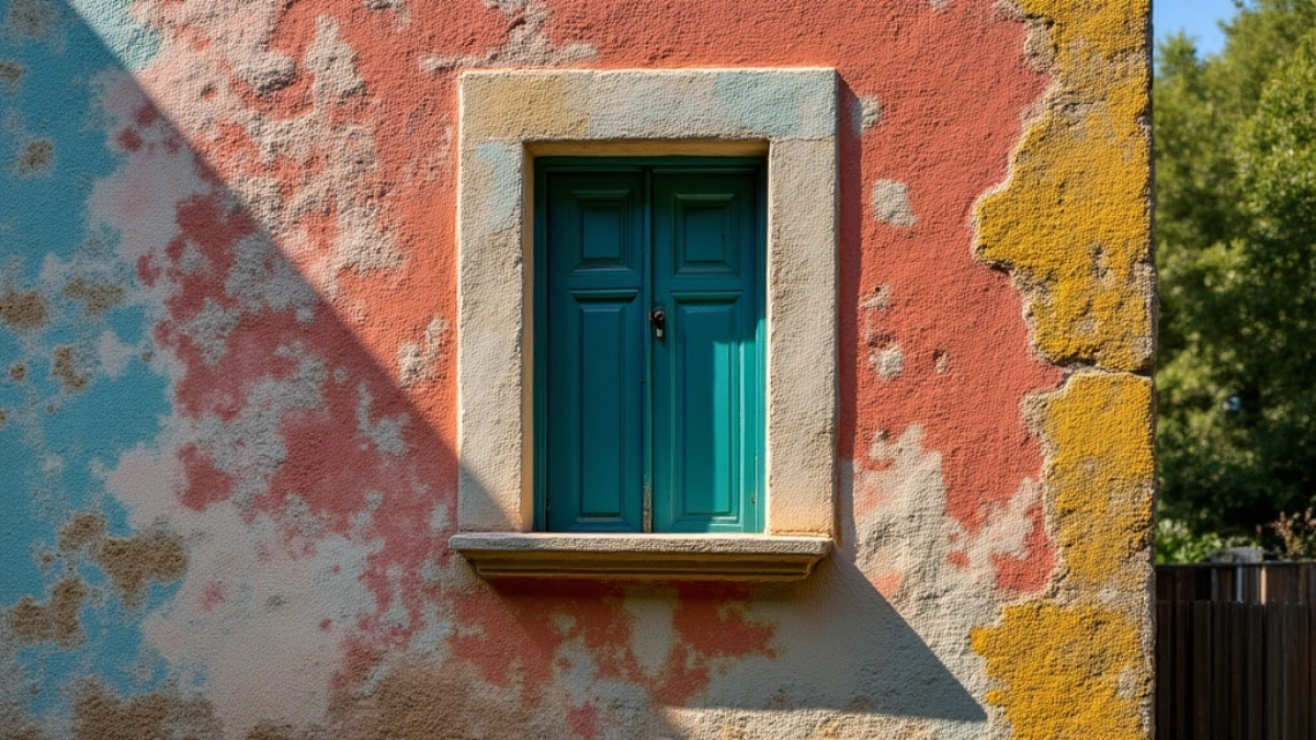 tynk mozaikowy na elewacji domu