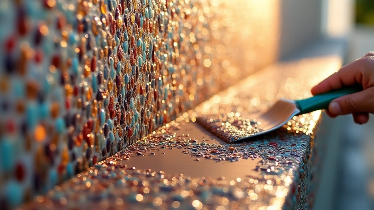 tynk mozaikowy nakładanie