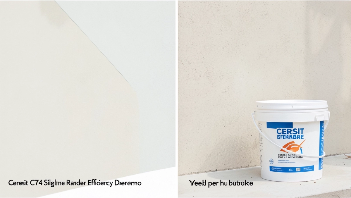 tynk silikonowy ceresit wydajność