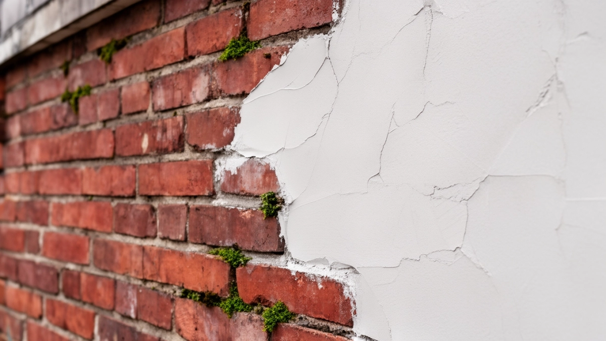 Tynk zewnętrzny na cegłę