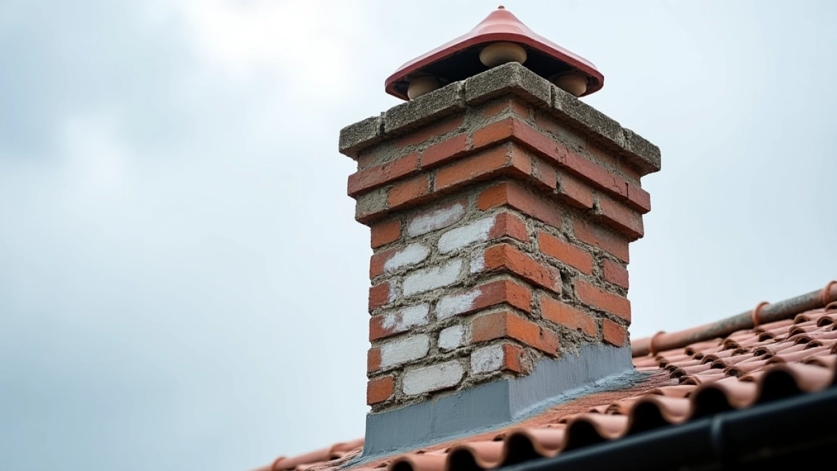 Tynkowanie komina klejem do styropianu