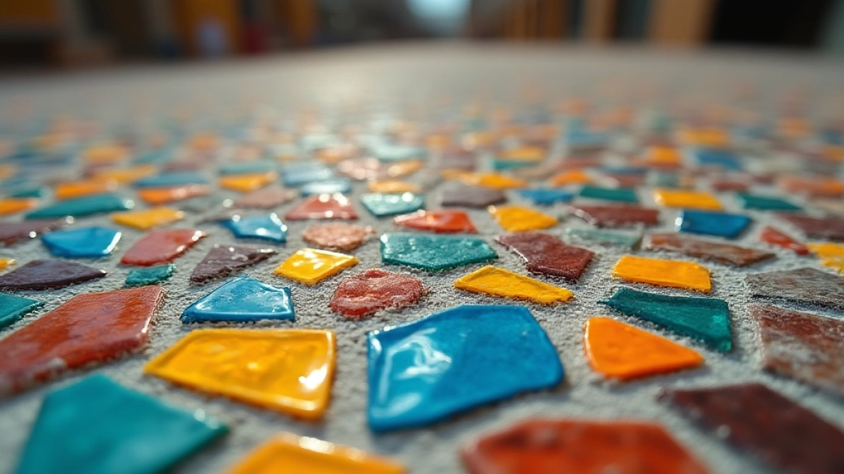 Układanie mozaiki artystycznej