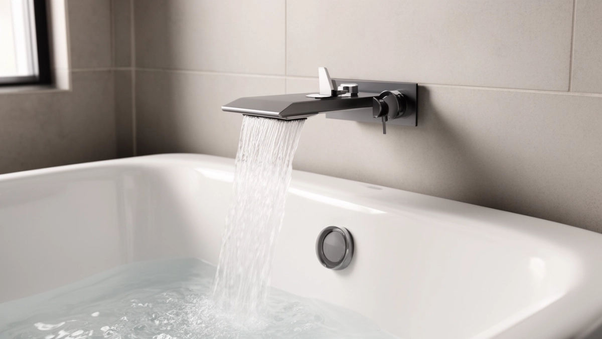 Wysokość baterii wannowej podtynkowej