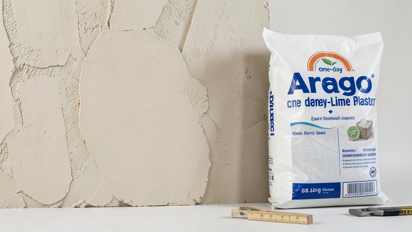 Zużycie tynku cementowo-wapiennego Arago jednodniowego
